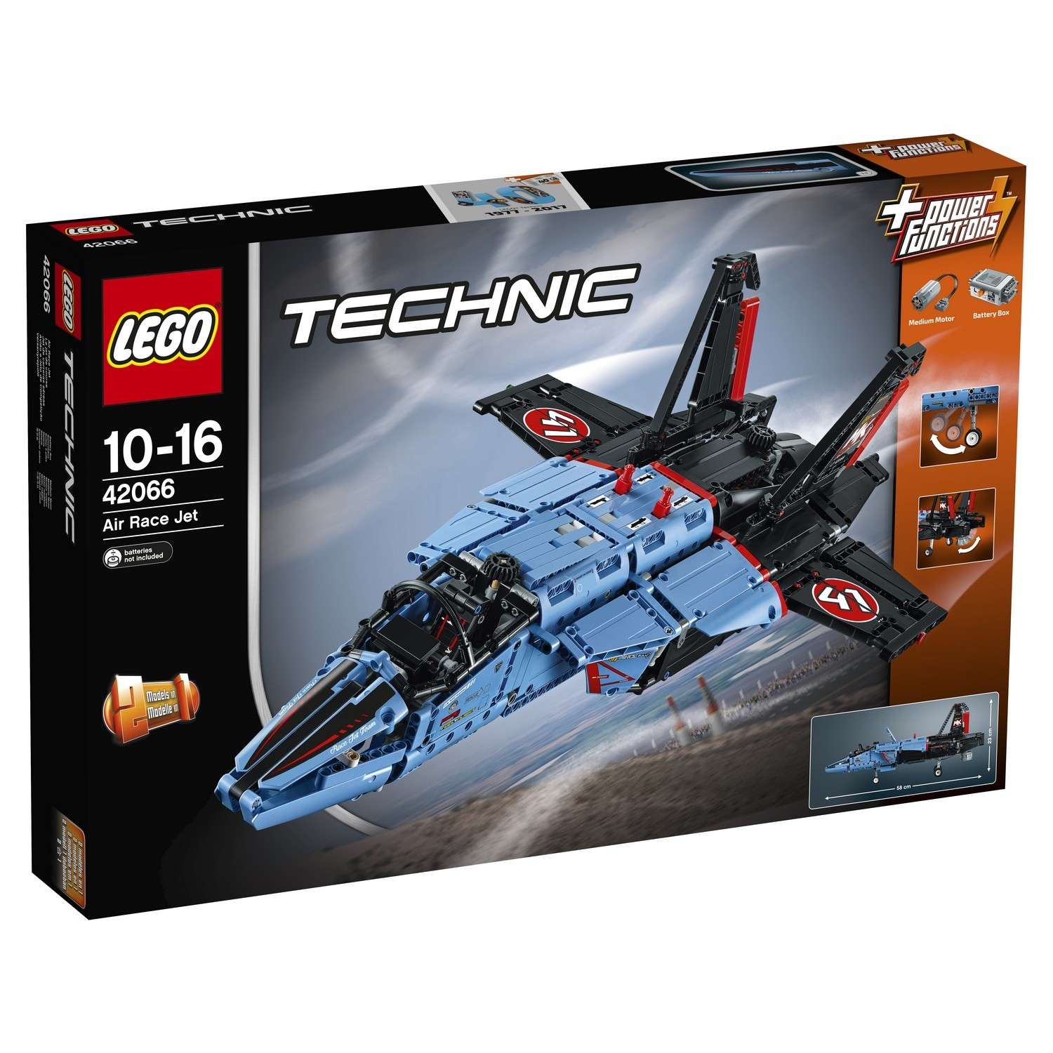 Конструктор LEGO Technic Сверхзвуковой истребитель (42066) - фото 2