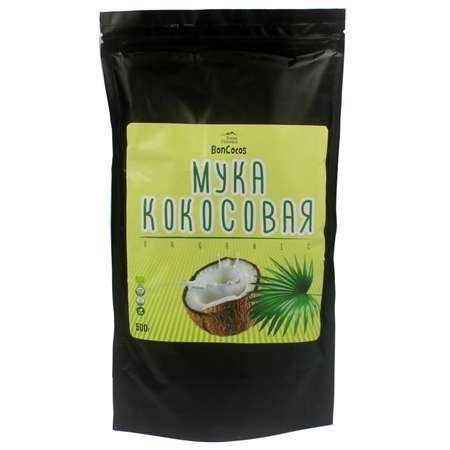 Мука Дары Памира Boncocos Organic кокосовая 500г