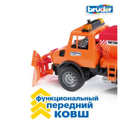 Бульдозер Bruder Mercedes Benz 1:16