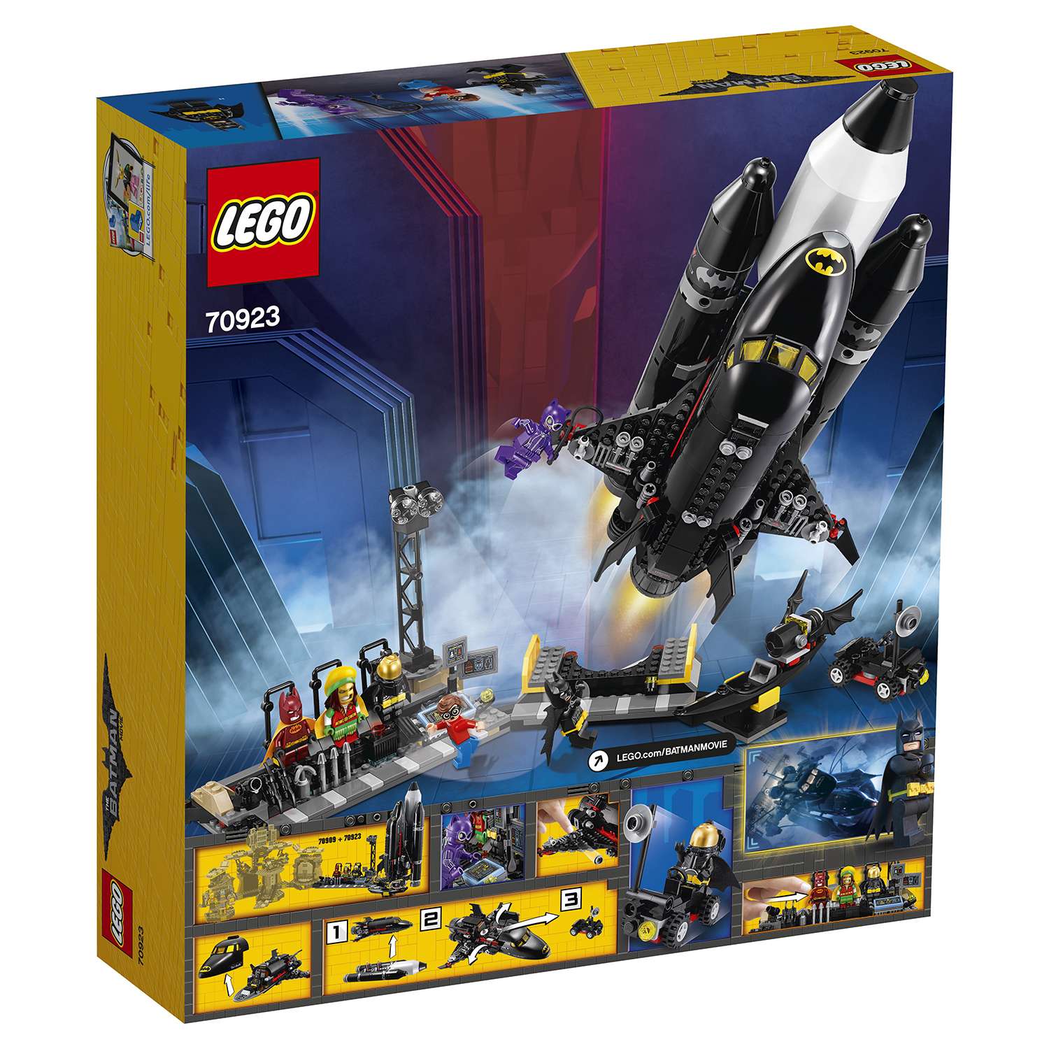 Конструктор LEGO Космический шаттл Бэтмена Batman Movie (70923) - фото 3