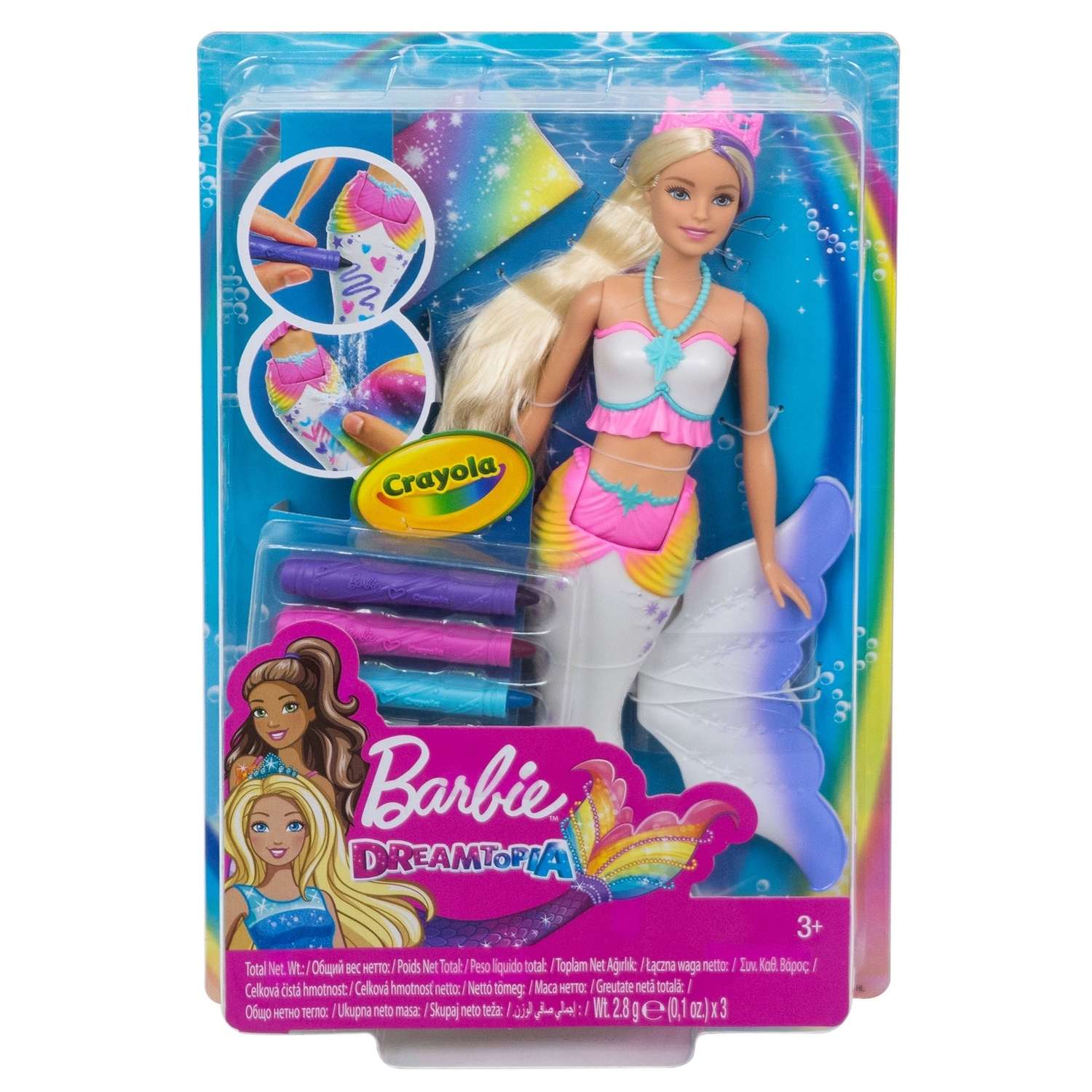 Кукла Barbie Цветочная русалочка GCG67 GCG67 - фото 2