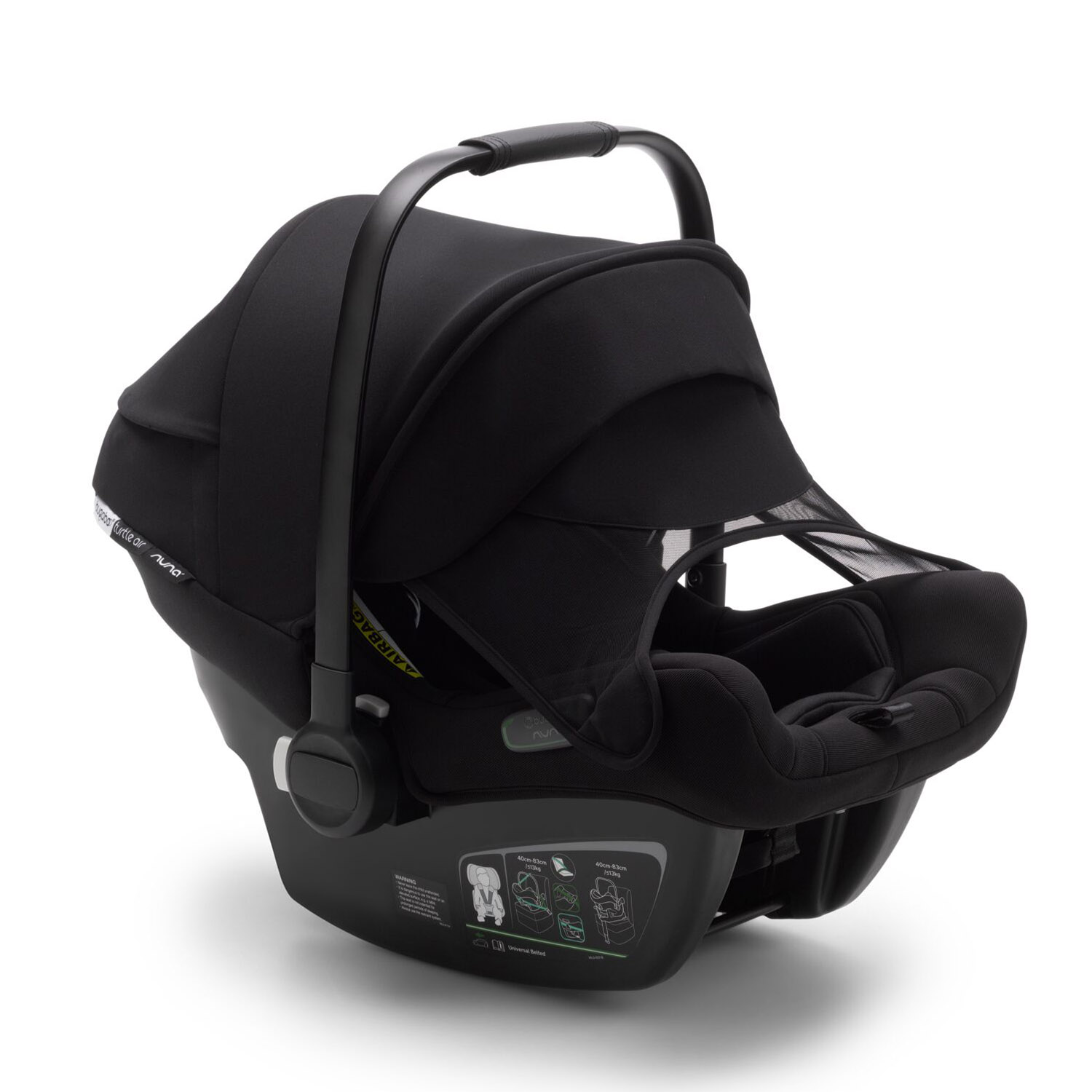 Автокресло Bugaboo Turtle Air by Nuna car seat Black 80801ZW01 - фото 6