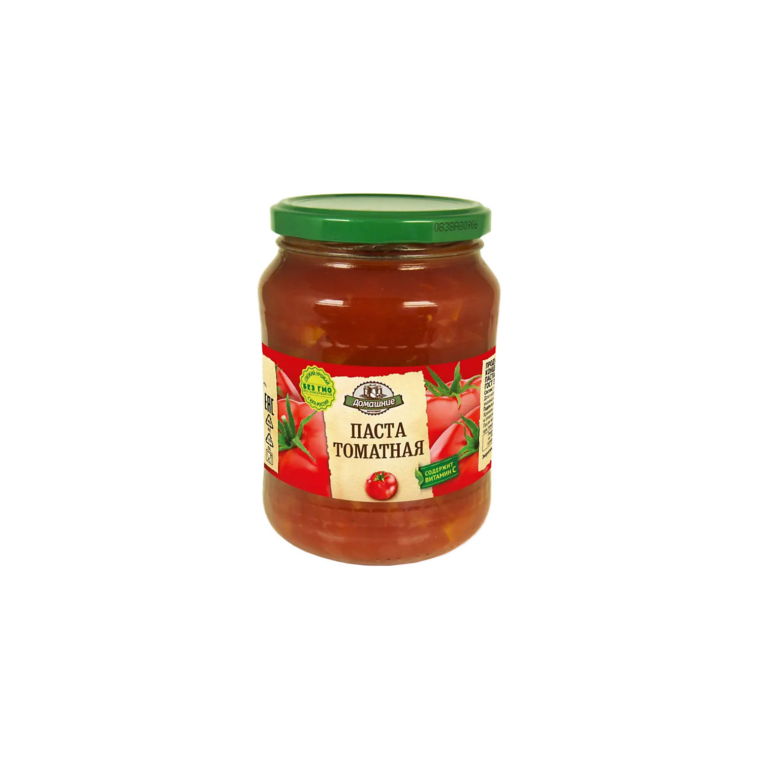 Консервация Домашние заготовки паста томатная 270 г 4 шт - фото 1