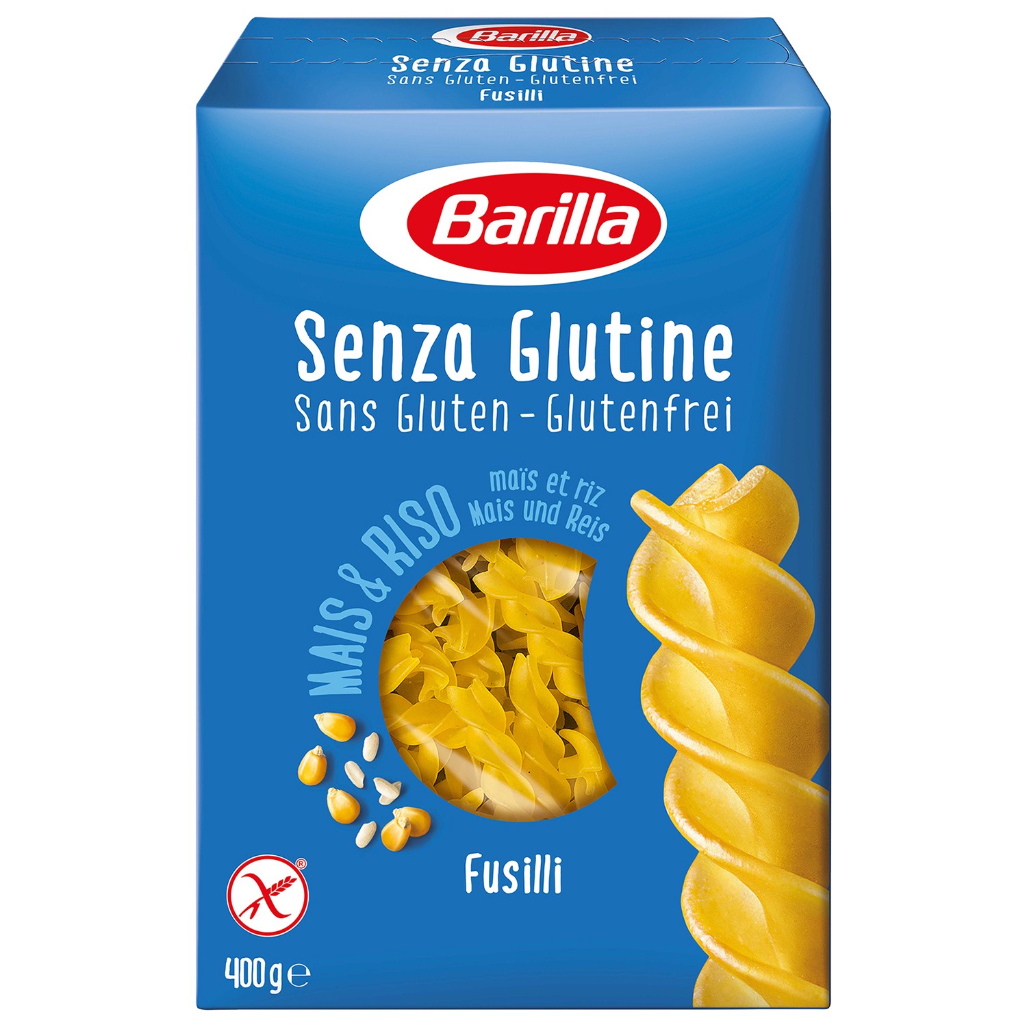 Изделия макаронные Barilla Фузилли без глютена 400г - фото 1