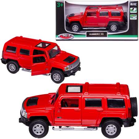 Автомобиль Abtoys Hummer MSZ 1:43 красный