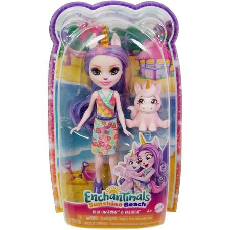 Кукла Enchantimals Ulia Unicorn and Pacifica HRX84