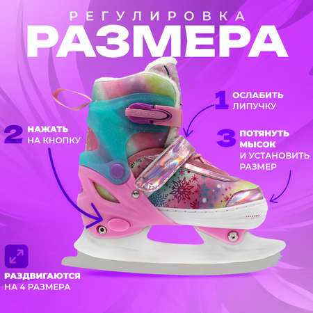 Коньки Sport Collection Раздвижные 37-40