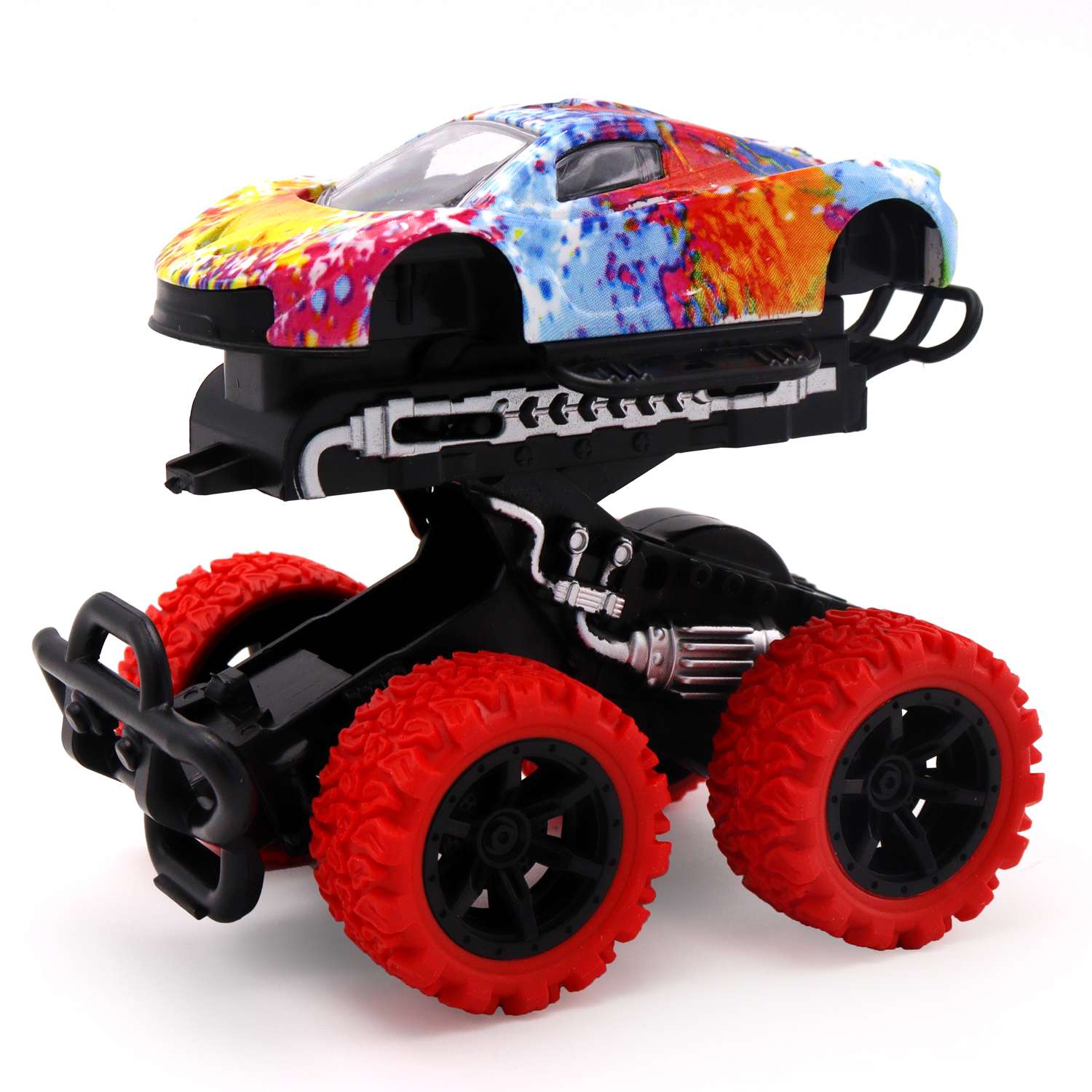 Машинка Funky Toys с красными колесами FT8488-2 FT8488-2 - фото 1