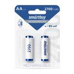 Аккумулятор Smartbuy NiMh 2700 mAh R6 - 2 шт. в упаковке