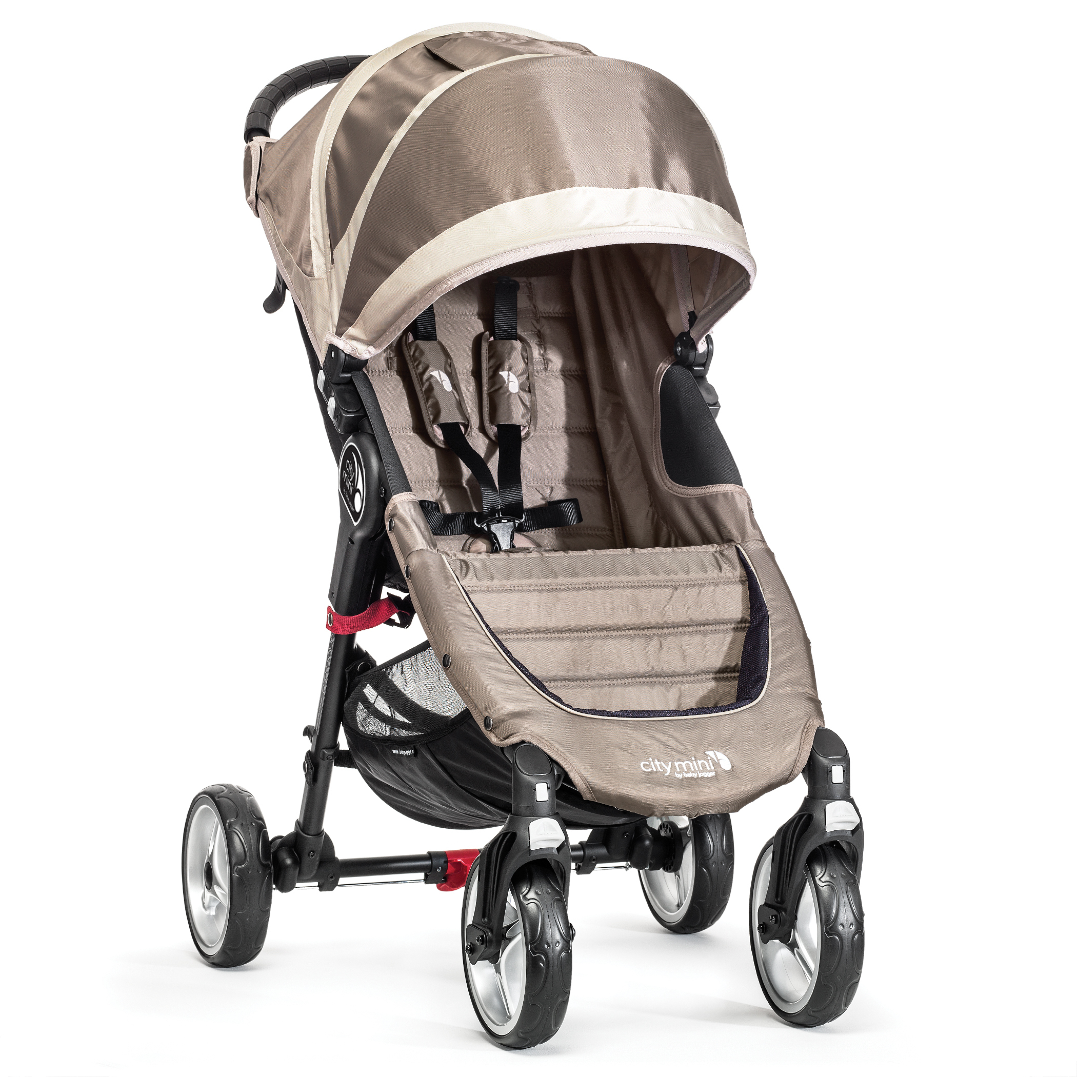 Коляска Baby Jogger City Mini с бампером Sand - фото 2