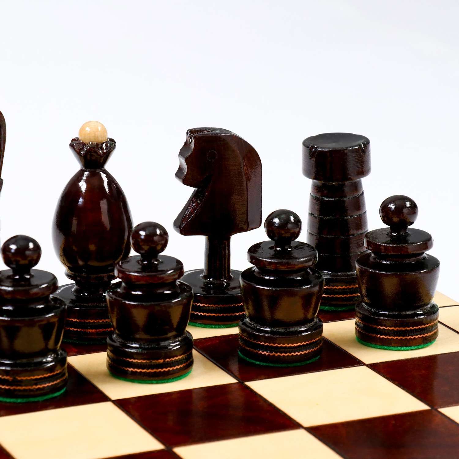 Шахматы Sima-Land «Королевские» 49х49 см король h 12 см пешка h 6 см - фото 7