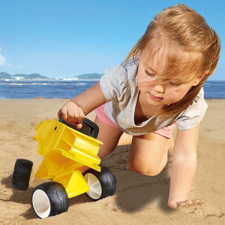 Машинка игрушка для песка HAPE Багги в дюнах желтая E4088_HP