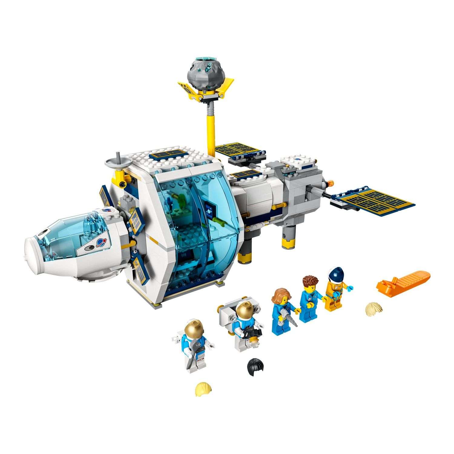 Конструктор LEGO City Space Лунная космическая станция 60349 - фото 2