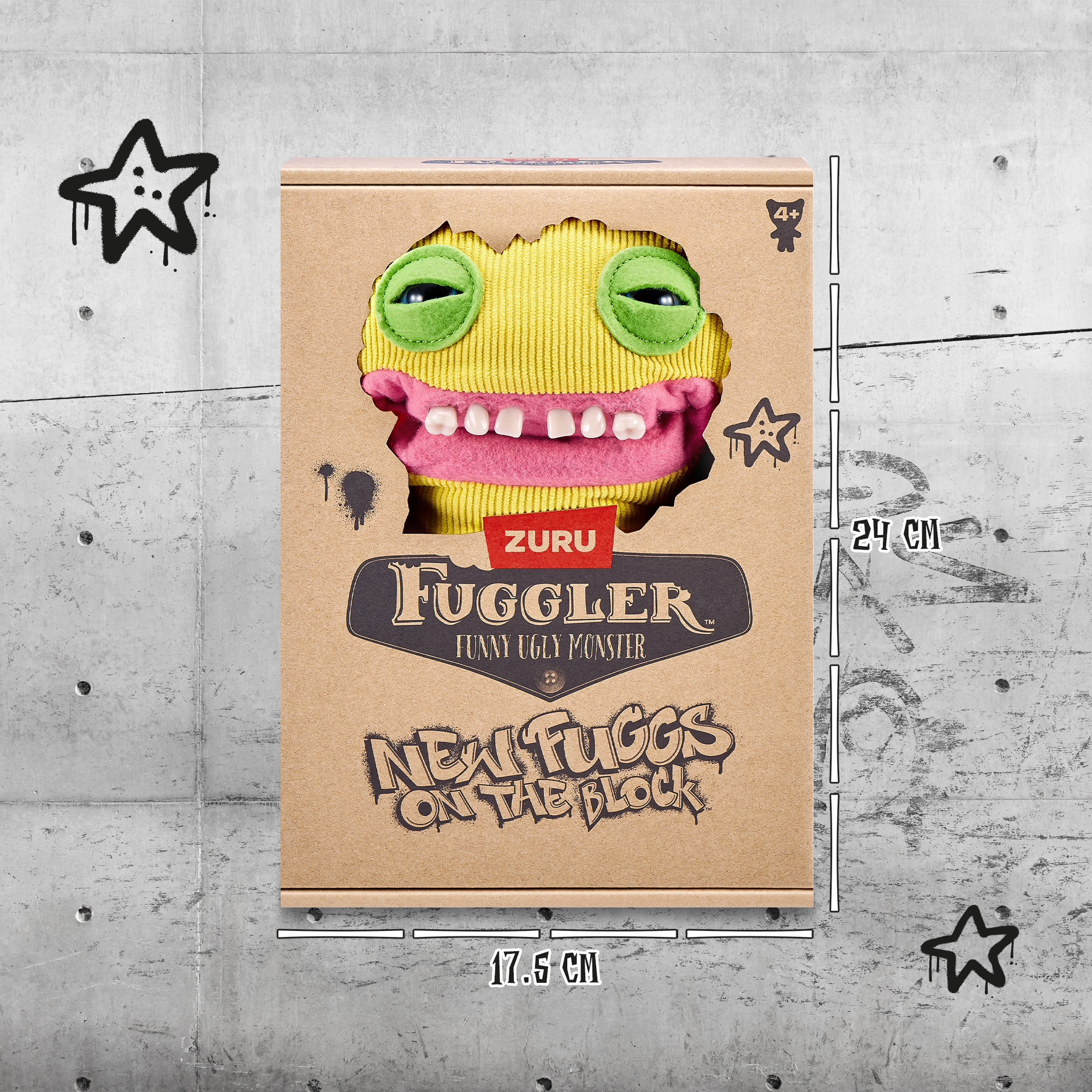 Игрушка мягкая FUGGLER Series 2 Smiley O Riley 15713H - фото 3