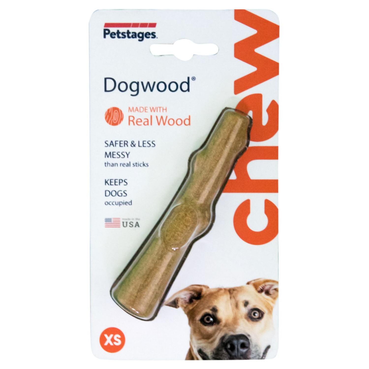 Игрушка для собак Petstages Dogwood Палочка малая 216YEX - фото 2