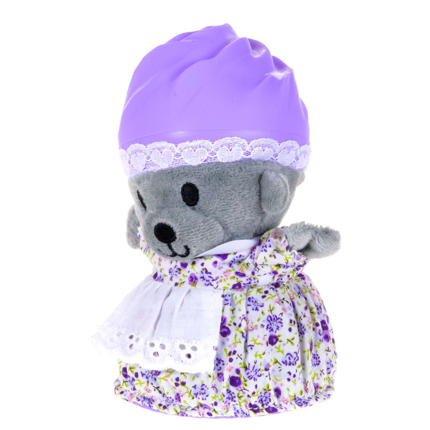 Игрушка Cupсake Bears Медвежонок в капкейке Фиалка Фиолетовый кекс - фото 3