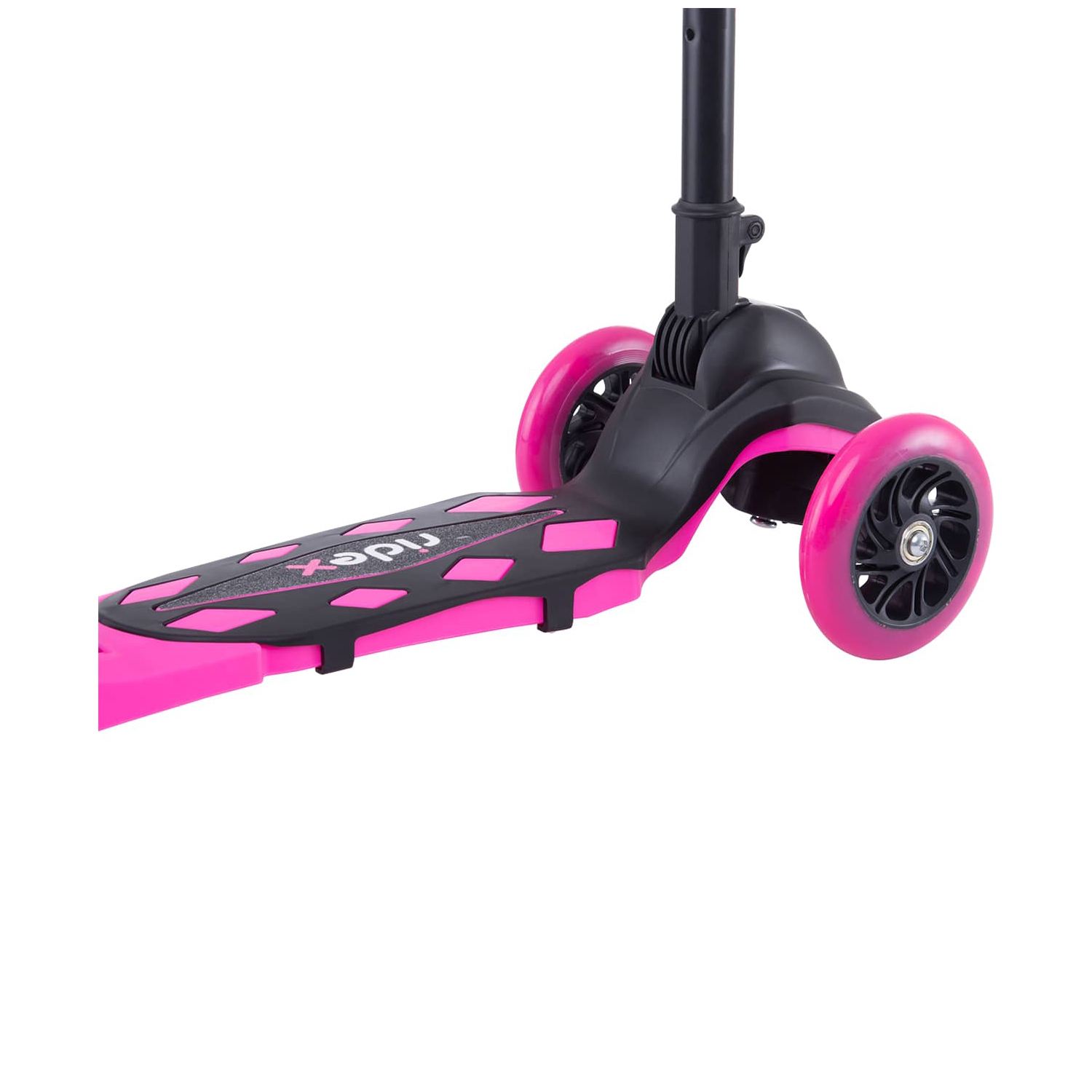 Самокат RIDEX трехколесный 3 wheels scooter Robin 120/80 neon pink - фото 5