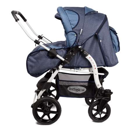 Коляска трансформер Babyton Pillo OX Dark Blue