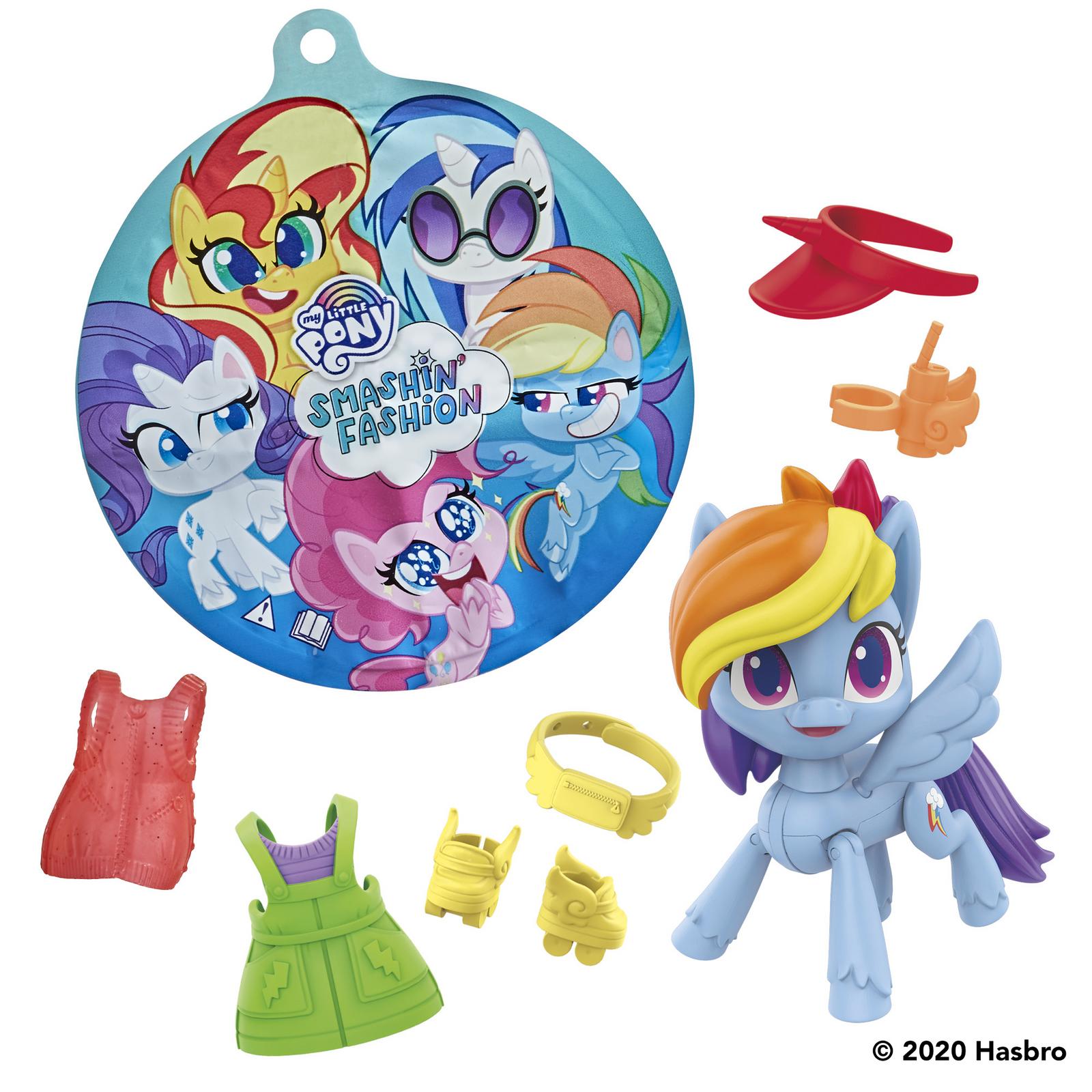 Набор игровой My Little Pony Пони Взрывная модница Рэйнбоу Дэш F17585L0 - фото 8