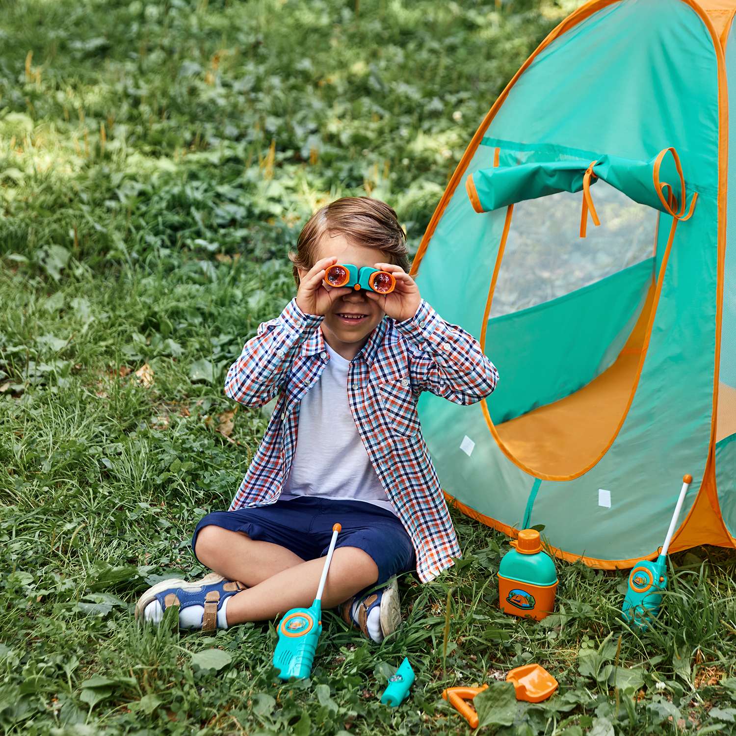 Палатка детская Givito с набором Туриста для пикника 6 предметов - фото 12