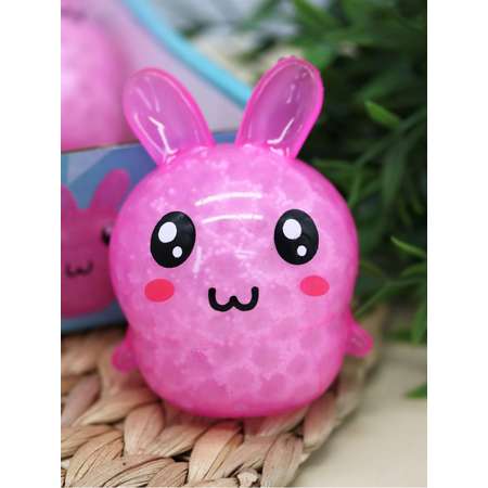 Мялка-антистресс iLikeGift Rabbit ball pink