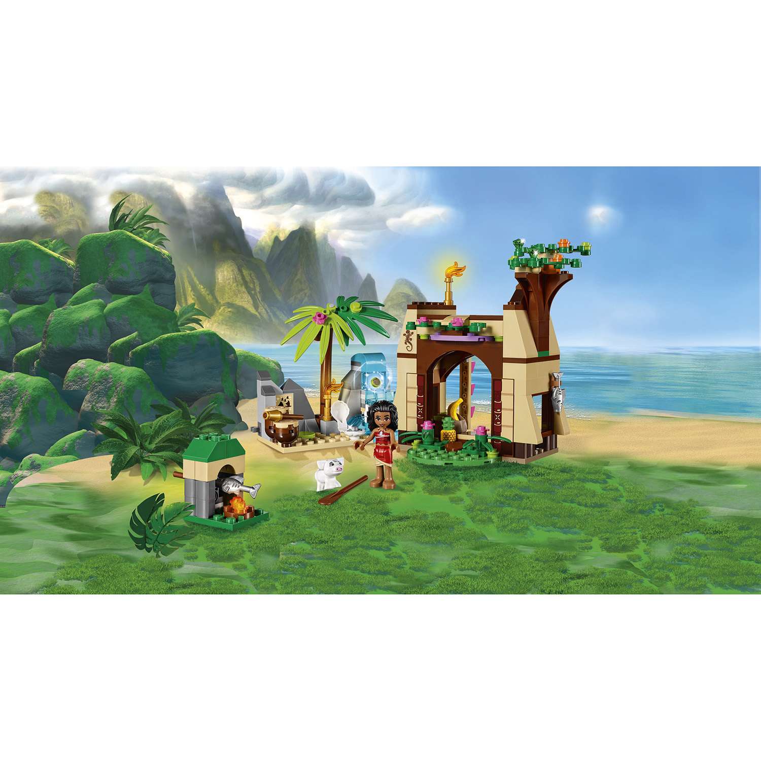 Конструктор LEGO Disney Princess Приключения Моаны на затерянном острове (41149) - фото 4