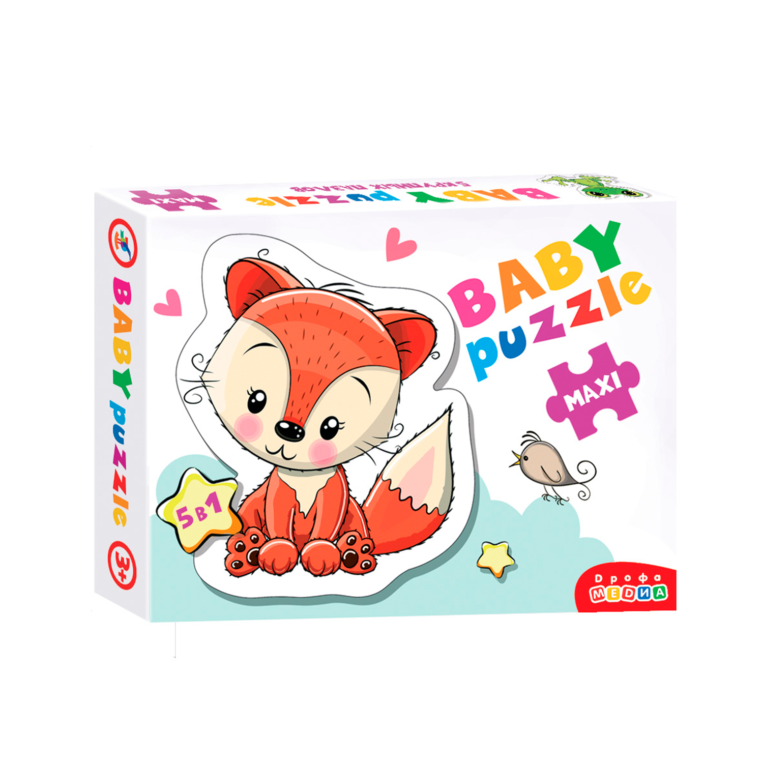 набор пазлов Дрофа-Медиа Baby Puzzle Лесные животные 4290 - фото 3