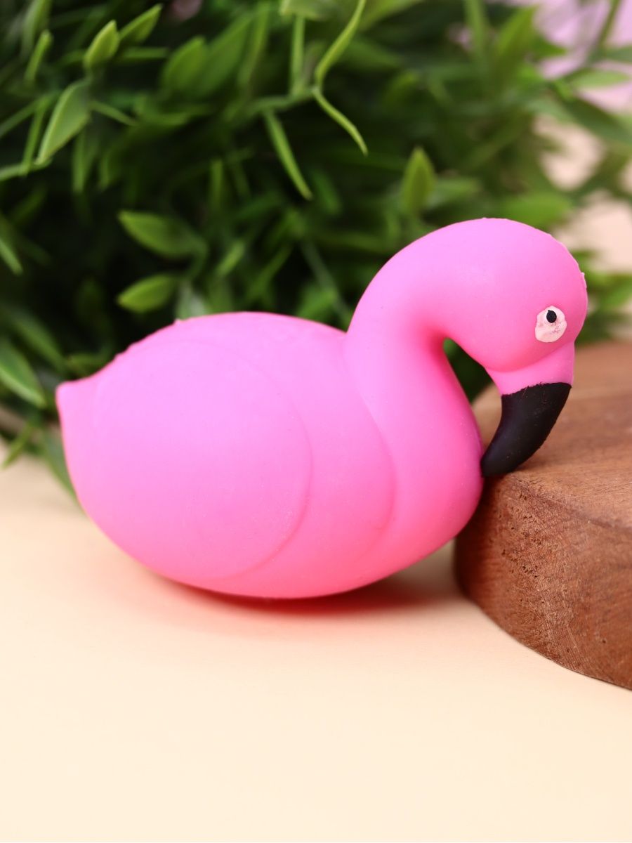 Мялка-антистресс iLikeGift Squeeze flamingo purple - фото 1