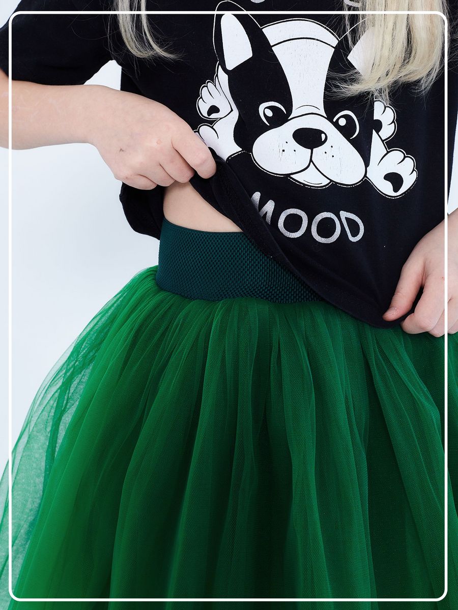 Юбка DALLINA Kids UDN22 GREEN - фото 2