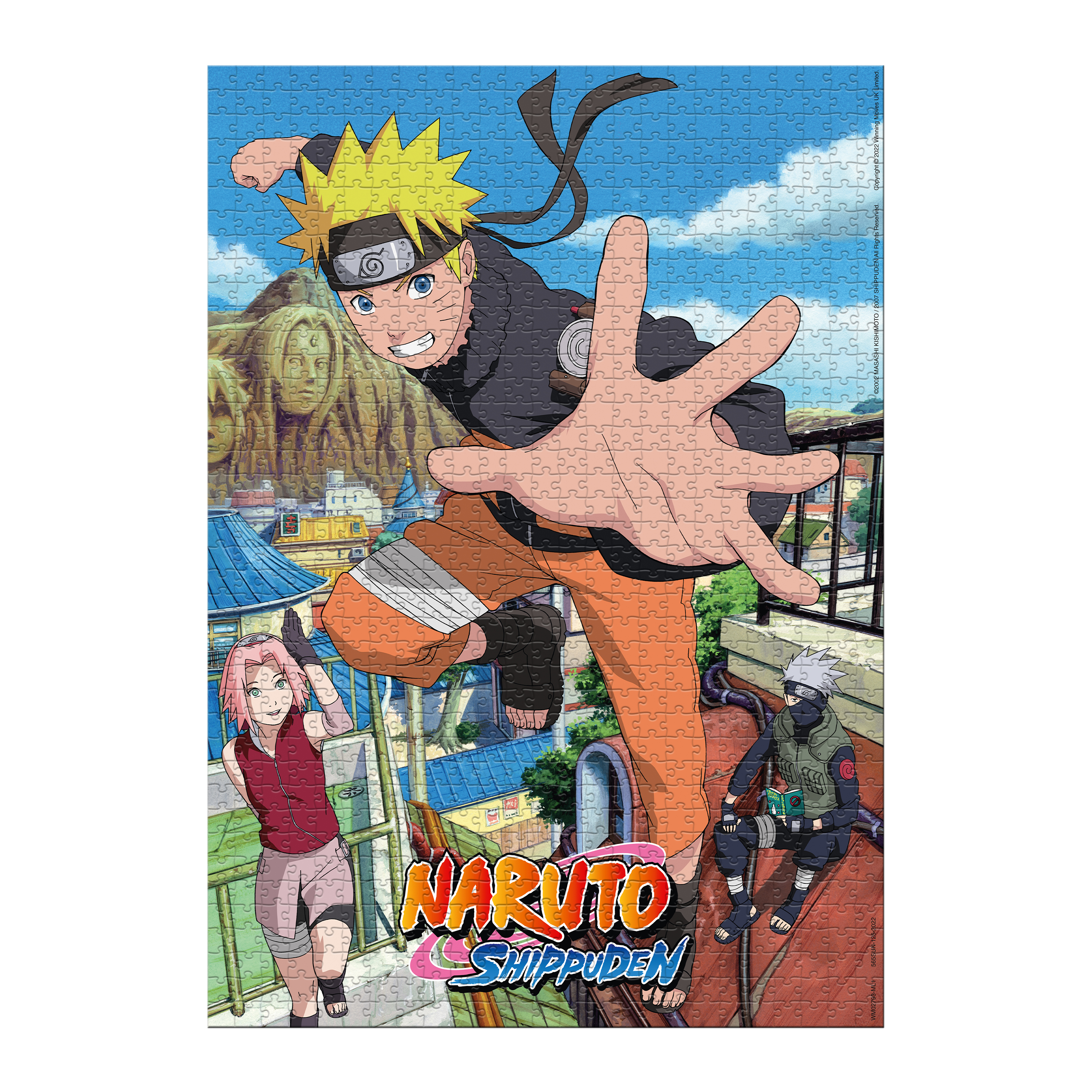 Пазл 1000 деталей Winning Moves Наруто Naruto - фото 6