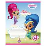 Тетрадь Академия Холдинг 12л клетка Shimmer and Shine