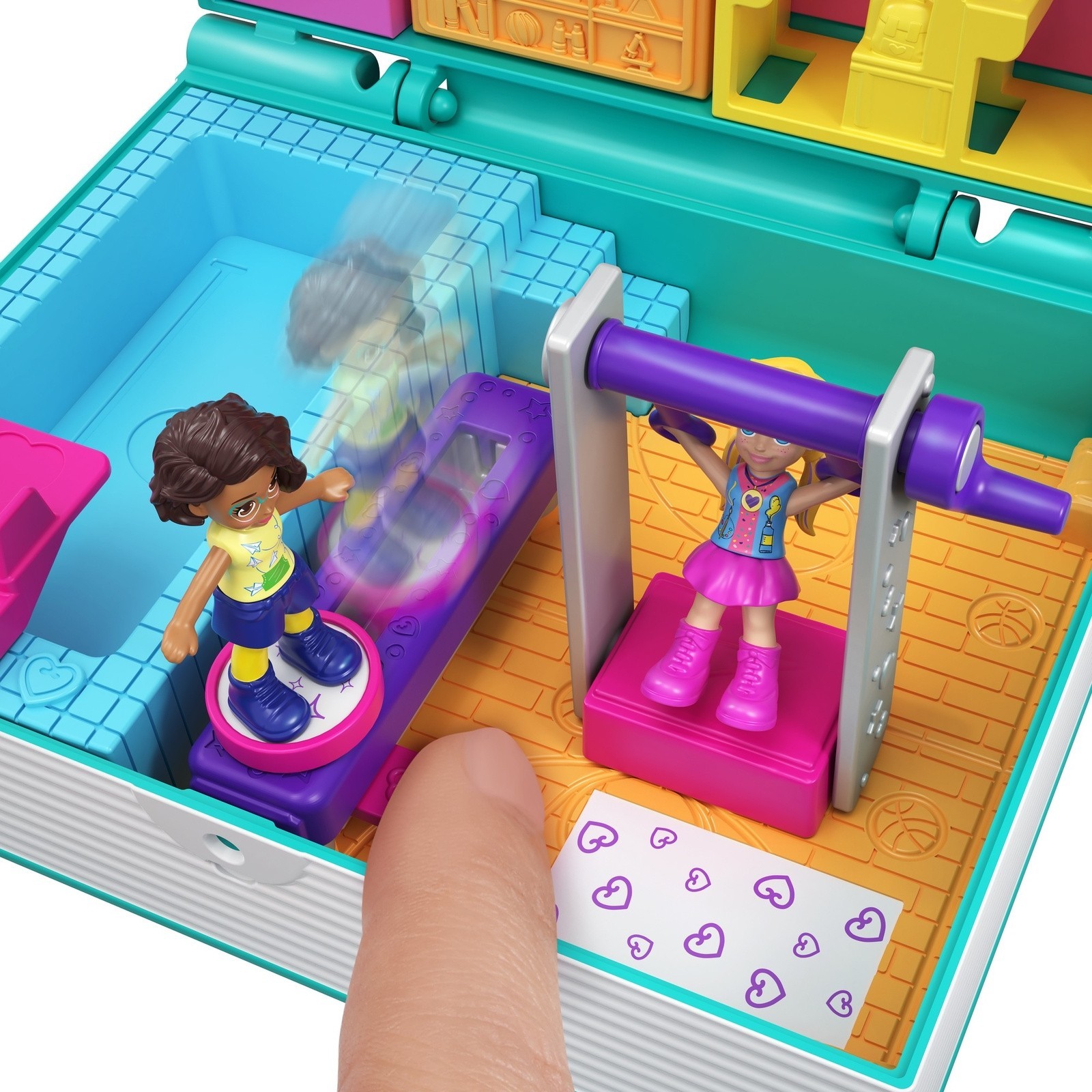 Набор игровой POLLY POCKET Мини Средняя школа GFM48 FRY35 - фото 5