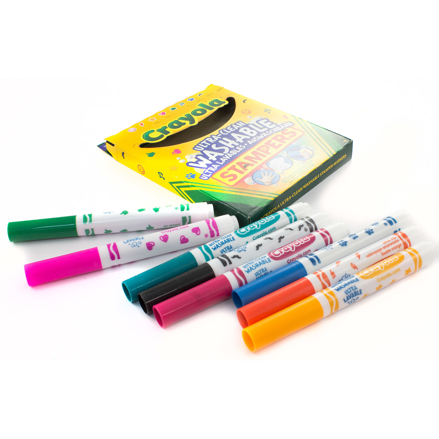 Набор Crayola Мини-штампы «Супер чисто» 8 шт - фото 2