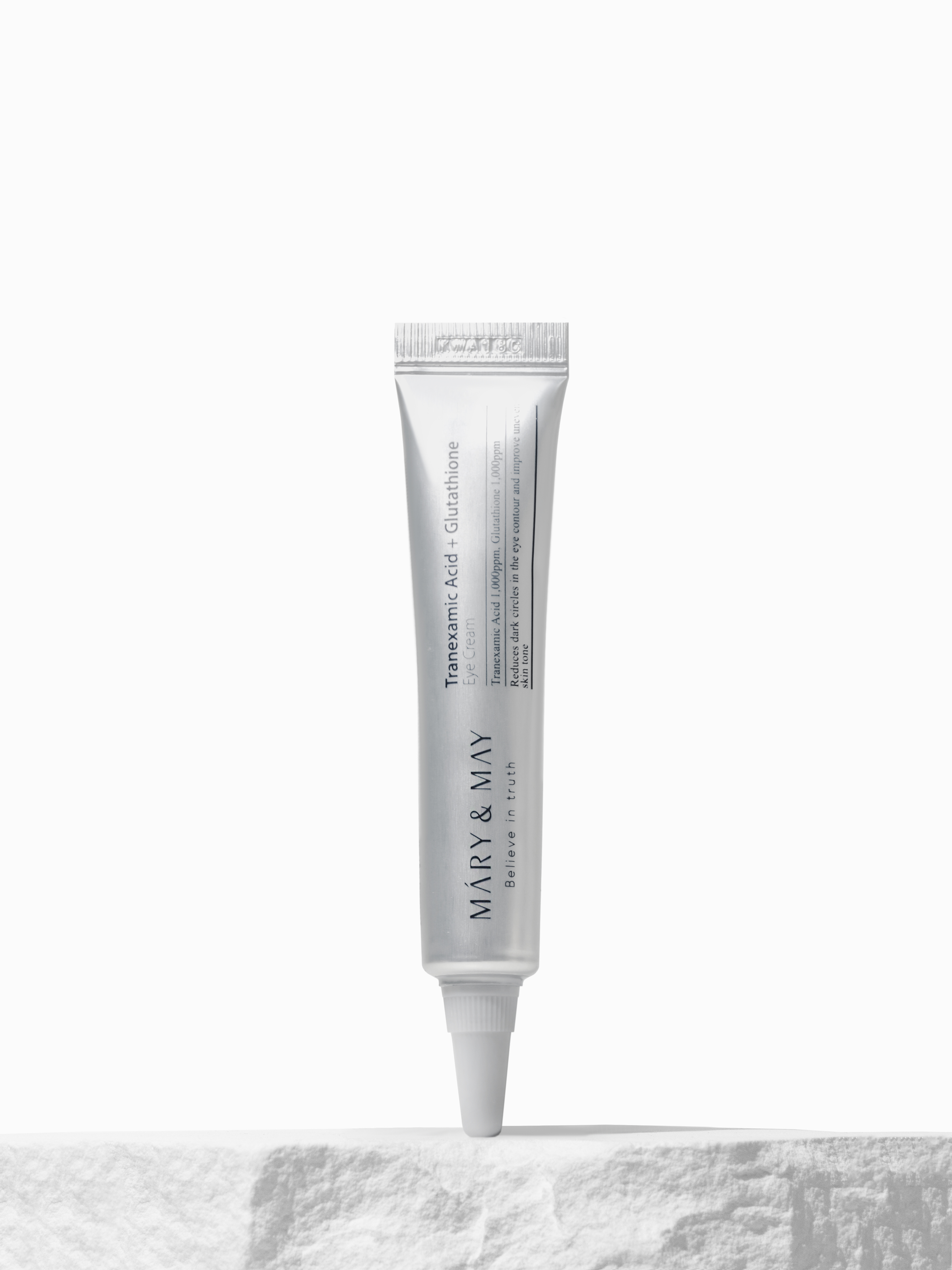 Крем для кожи вокруг глаз Mary May Tranexamic Acid + Glutathion Eye Cream 12 ml - фото 1