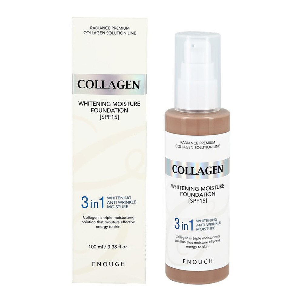 Тональная основа ENOUGH Collagen 3in1 тон 23 - фото 4