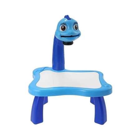 Проектор Uniglodis детский для рисования со столиком синий