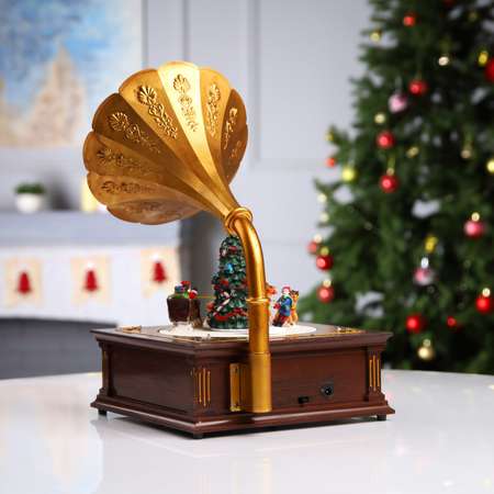 Светодиодная фигура Sima-Land «Рождественский граммофон»