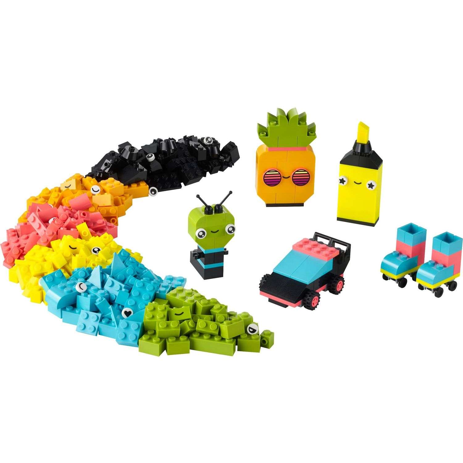 Конструктор LEGO Classic Creative Neon Fun 11027 - фото 2