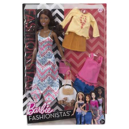 Кукла Barbie в длинном светлом платье DTF08