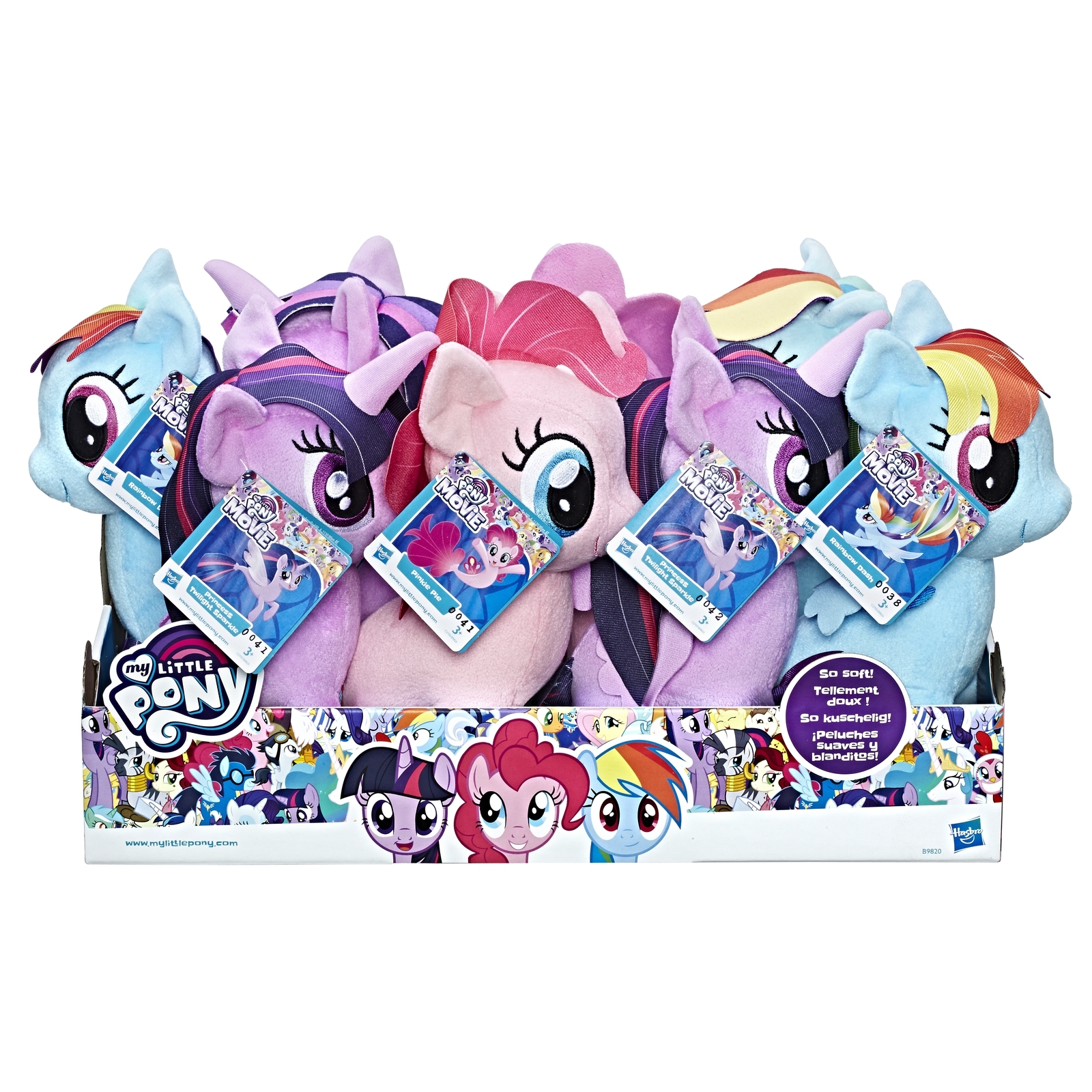 Мягкая игрушка My Little Pony Плюшевые пони маленькие в ассортименте - фото 15