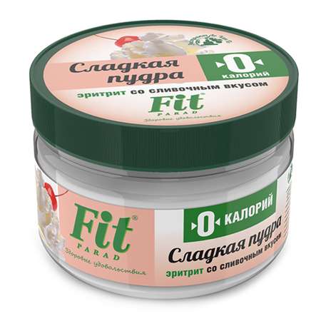 Пудра сладкая Fit Parad эритрит со сливочным вкусом 160г