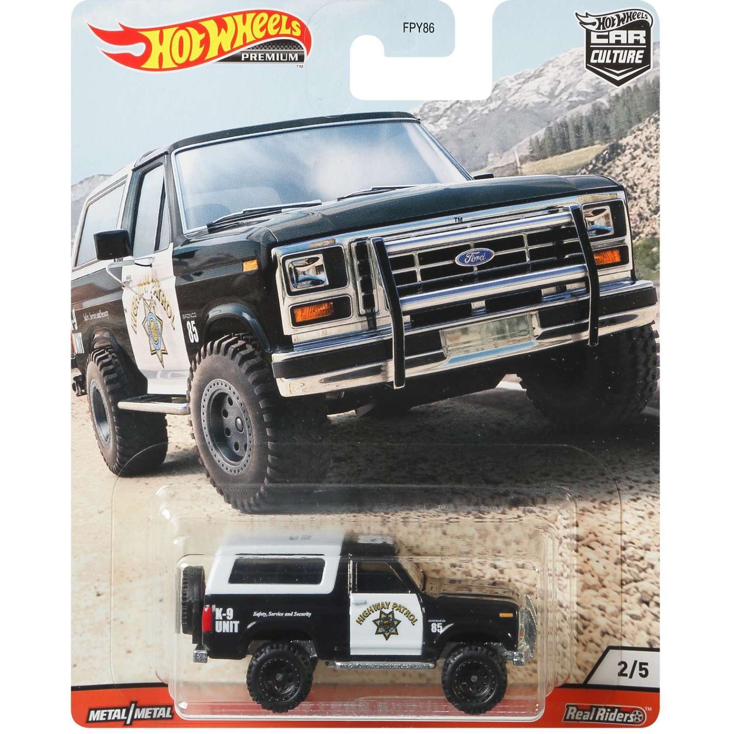 Автомобиль Hot Wheels Ford 1:64 без механизмов FPY86 - фото 2