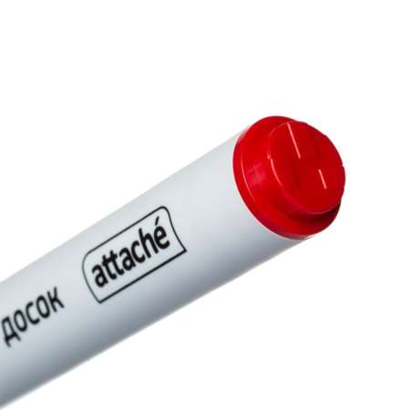 Маркер для досок Attache Accent красный круглый наконечник 1-5 мм 15 шт