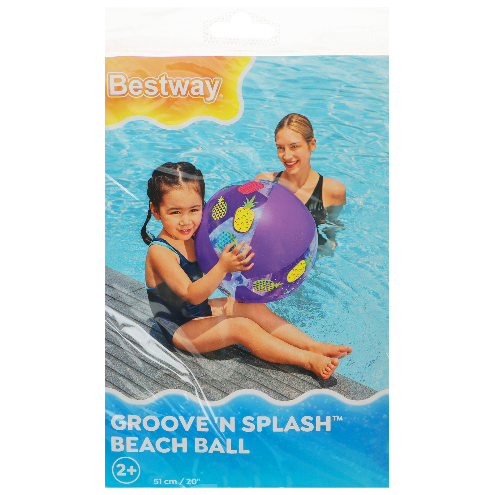Мяч надувной Bestway Дизайнерский - фото 7