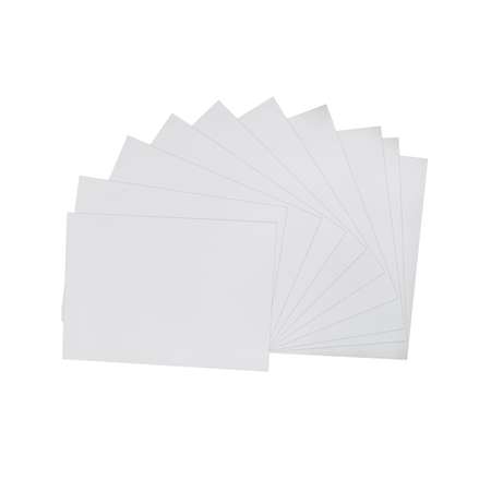 Картон белый Каляка-Маляка А4 10 л мелованный 200 г/м2 картонная папка
