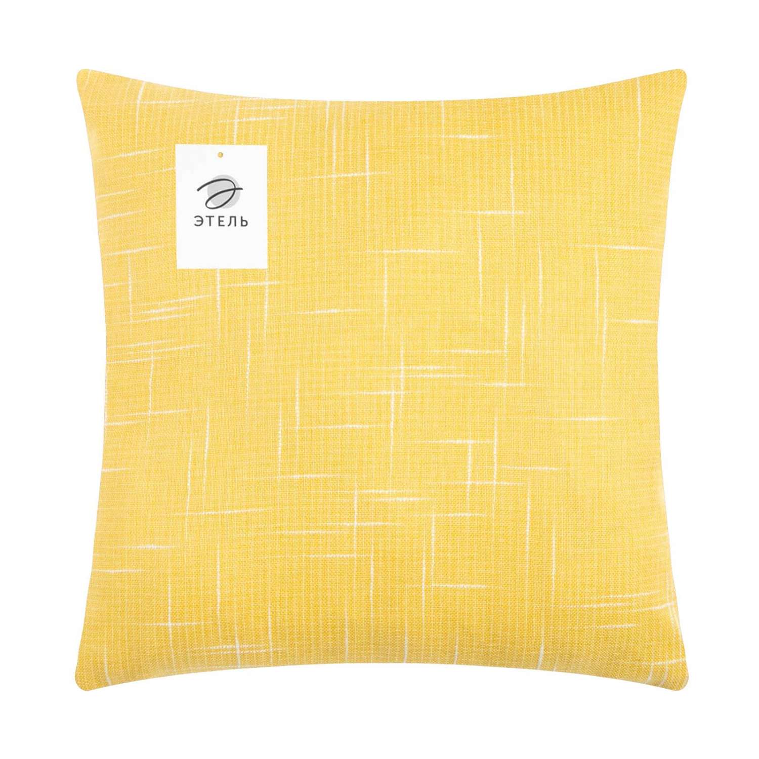 Декоративная наволочка Этель Классика цвет жёлтый 43x43 см - фото 5