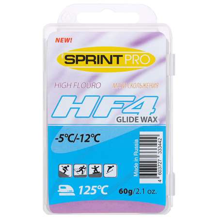 Парафин Sima-Land SPRINT PRO. HF4 Blue. 60г. -5 -12°C