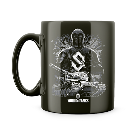 Кружка World of Tanks Sabaton Knight Limited Edition чёрная