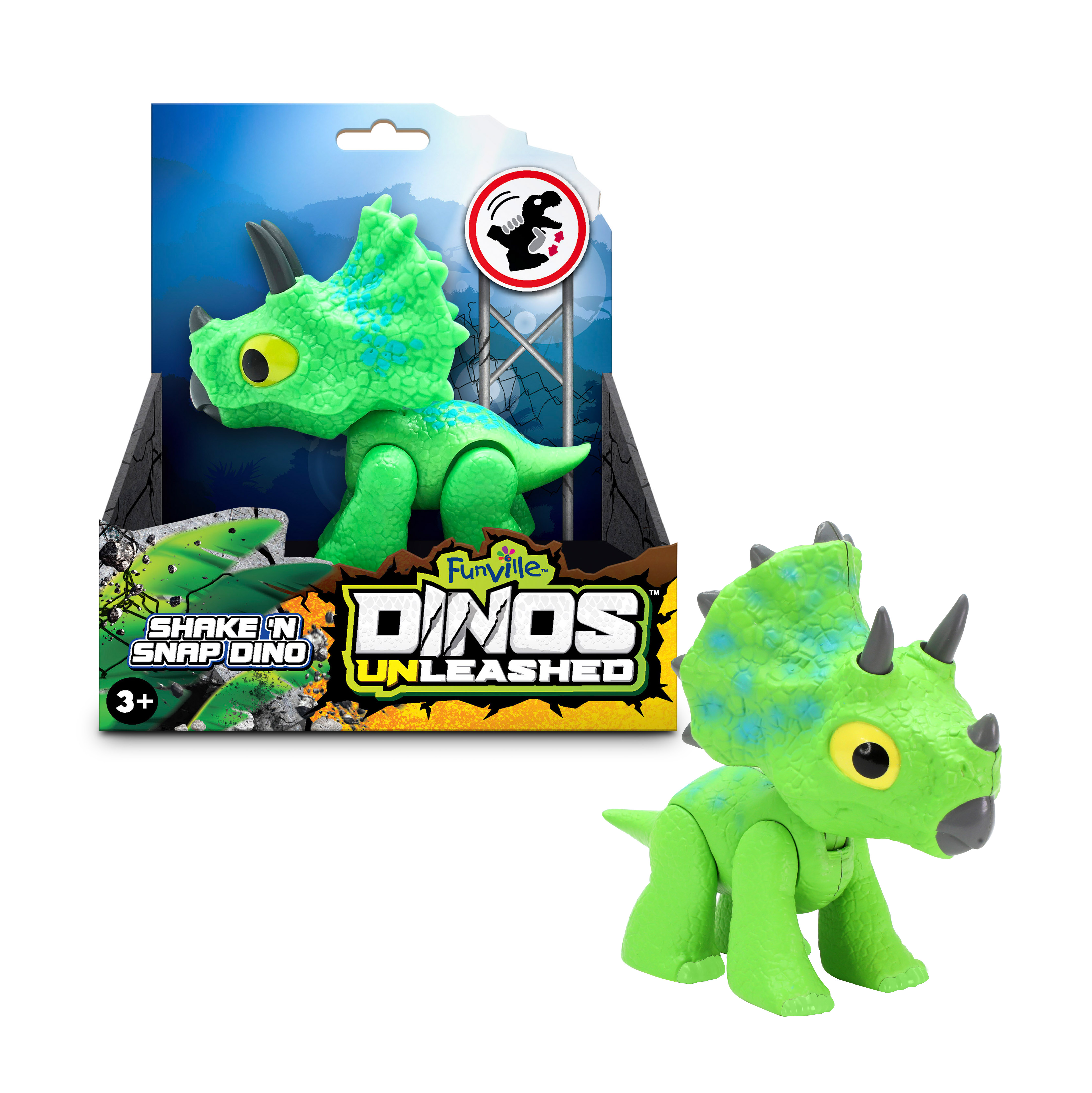 Игровой набор Dinos Unleashed Трицератопс - фото 2