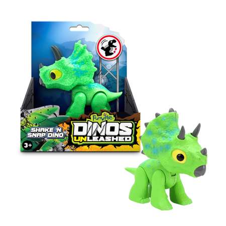 Игровой набор Dinos Unleashed Трицератопс